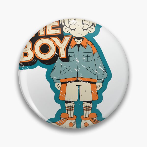 Item preview, Retro Sad Anime Boy Sticker designed and sold by inkfusionhub99.