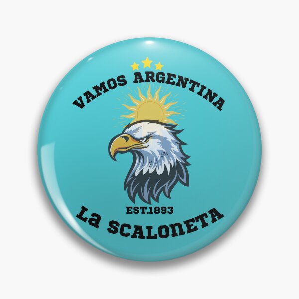 Item preview, Vamos Argentina Eagle Football Fan Graphic designed and sold by WildTrace.
