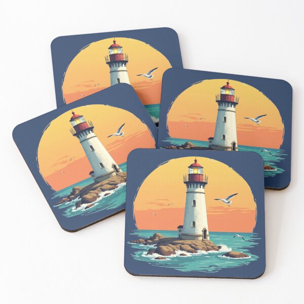 Item preview, Florida Lighthouse Sunset Paradise designed and sold by piketo.