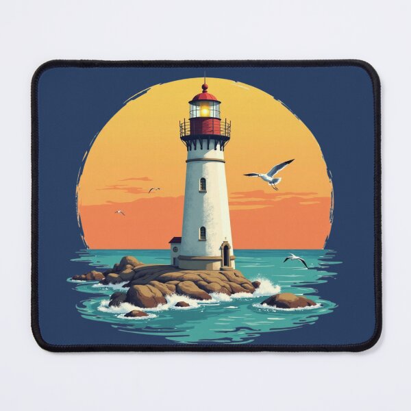 Item preview, Florida Lighthouse Sunset Paradise designed and sold by piketo.