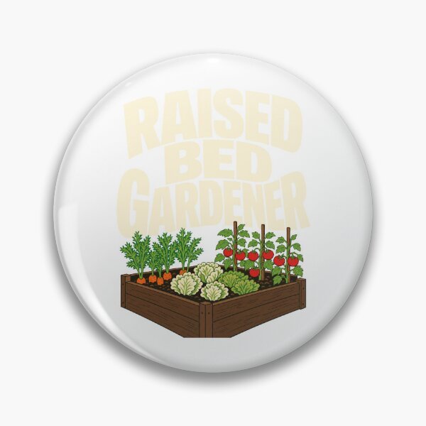 Item preview, Raised bed gardener vegetable enthusiast designed and sold by pirminio.