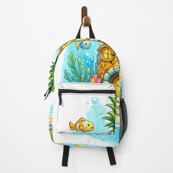 Item preview, Pineapple House Underwater Fantasy Fish Ocean Cute Cottage Design designed and sold by irfanshikh.