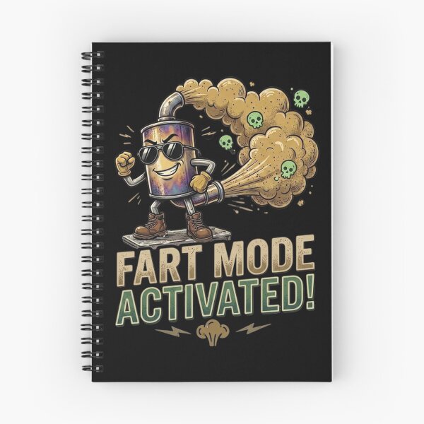 Item preview, Fart Mode Activated Funny Quote designed and sold by VivaStencil.