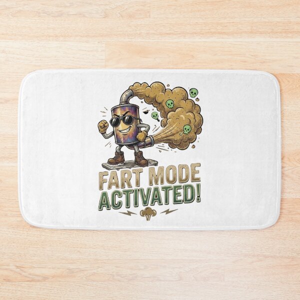 Item preview, Fart Mode Activated Funny Quote designed and sold by VivaStencil.