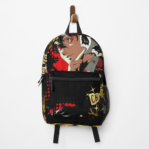 Item preview, Changing The World Takes Heart Phantom Thieves Joker Red Black Art designed and sold by Daisy Grimes.