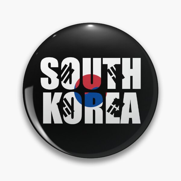 Item preview, South Korea Flag KR designed and sold by shitpostee.