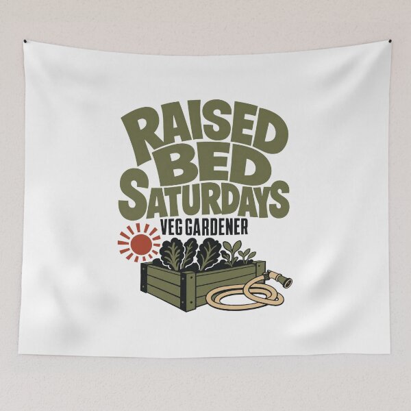 Item preview, Raised bed Saturdays for vegetable gardeners designed and sold by pirminio.