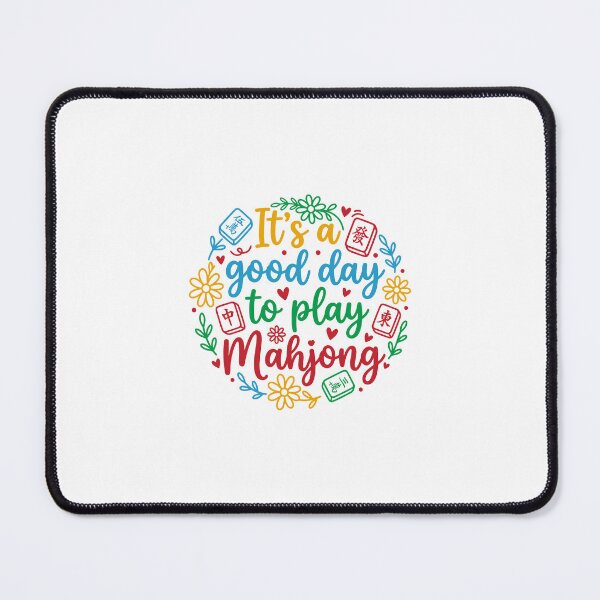 Item preview, It's a Good Day to Play Mahjong designed and sold by designclub.