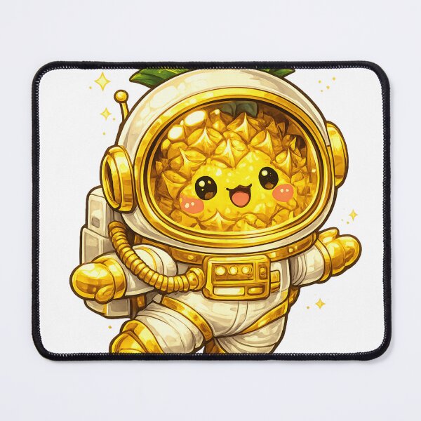 Item preview, Cute Astronaut Pineapple Space Suit Funny Kawaii Fruit Design designed and sold by irfanshikh.