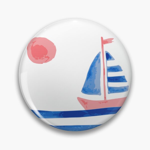 Item preview, Minimalist Sailboat Art, Coastal Ocean Print, Abstract Nautical Decor, Beach House Print designed and sold by Studio pod Burom.