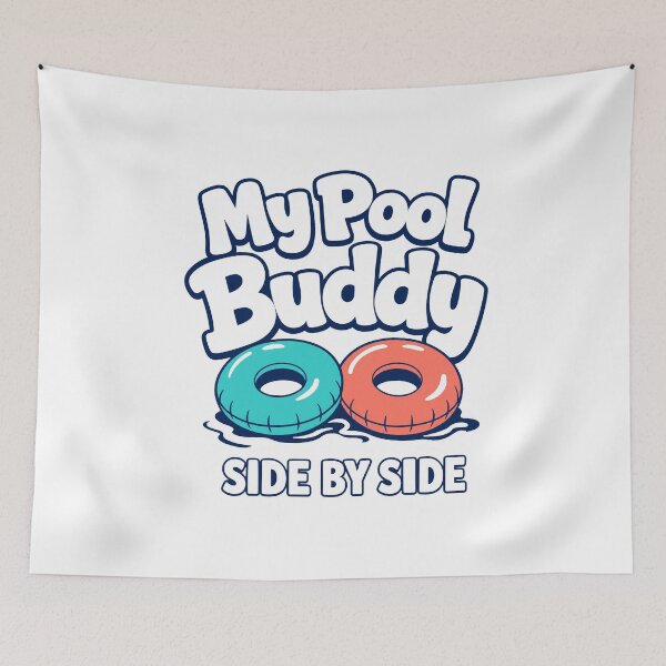 Item preview, My Pool Buddy Friendship designed and sold by pirminio.