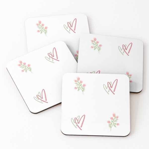 Item preview, Blush Tulips & Hearts Aesthetic designed and sold by alaa9898.