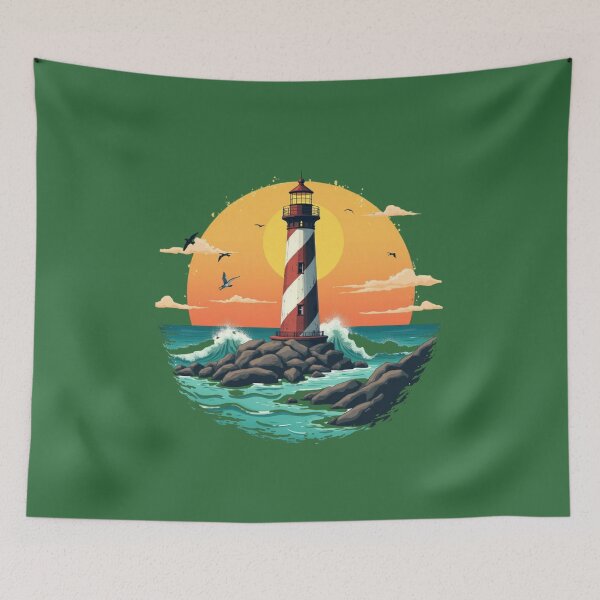Item preview,  Florida Lighthouse Sunset Paradise designed and sold by piketo.