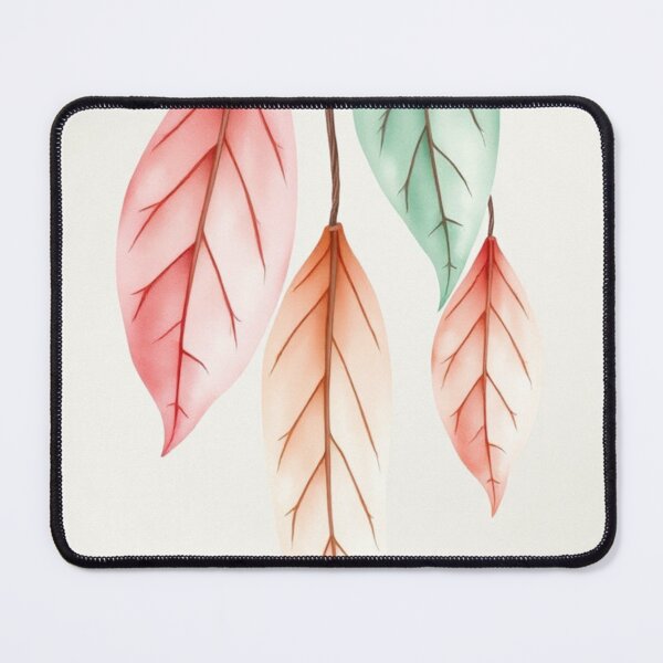 Item preview, Minimalist Hanging Watercolor Autumn Leaves Art designed and sold by Vida e Arte.