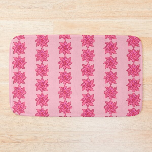 Item preview, A Single Geometrical Pink Flower designed and sold by CDPrintsDesigns.