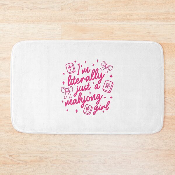 Item preview, I’m Literally Just a Mahjong Girl designed and sold by designclub.