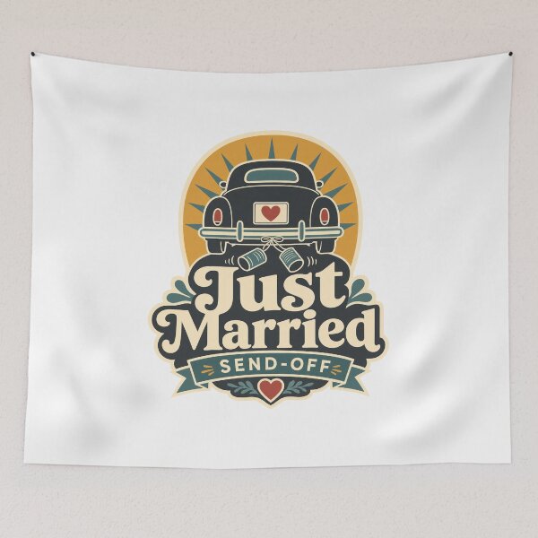 Item preview, Just Married Wedding Car designed and sold by pirminio.