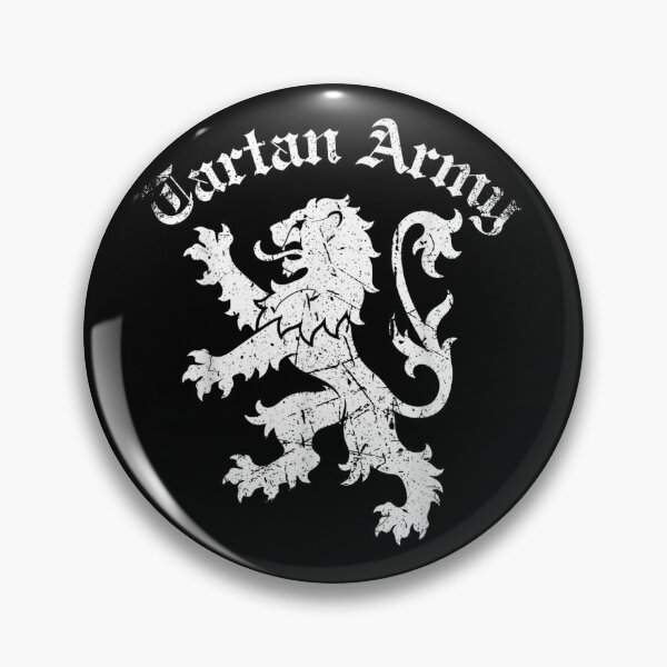 Item preview, Tartan Army Scotland Football Supporter Heraldic Lion Distressed Vintage Crest Design designed and sold by KrystinaGiGi.
