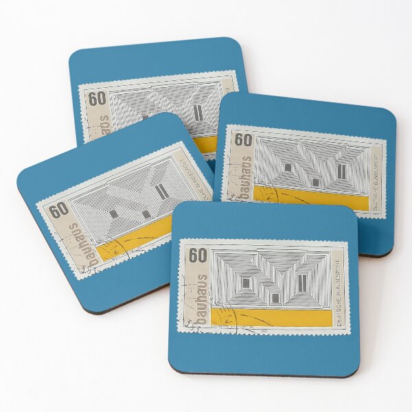 Item preview, "Sanctuary, Bauhaus" postage stamp designed and sold by Pellagia.