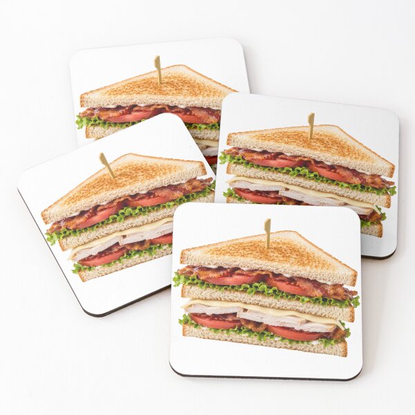 Item preview, Classic Club Sandwich Layers Art designed and sold by PriyankaSonara.