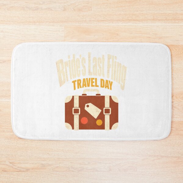 Item preview, Bride's Last Fling Travel Day designed and sold by pirminio.