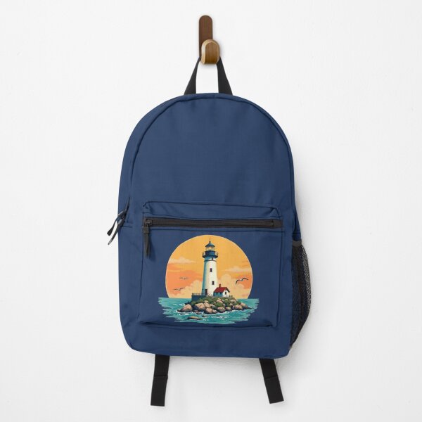Item preview, Vintage Florida Lighthouse Sunset Paradise designed and sold by piketo.
