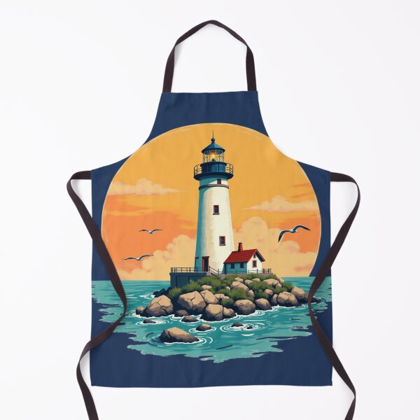 Item preview, Vintage Florida Lighthouse Sunset Paradise designed and sold by piketo.