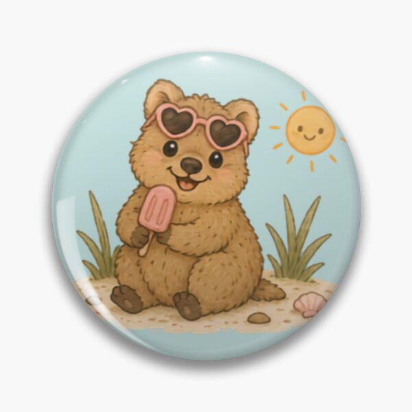 Item preview, Happy Summertime Quokka designed and sold by MellowMunchkins.