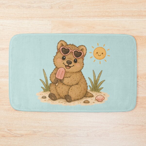 Item preview, Happy Summertime Quokka designed and sold by MellowMunchkins.