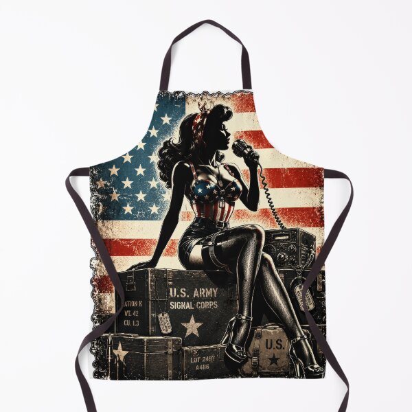 Item preview, Retro American pin-up #3 designed and sold by Andy Gambino Art.