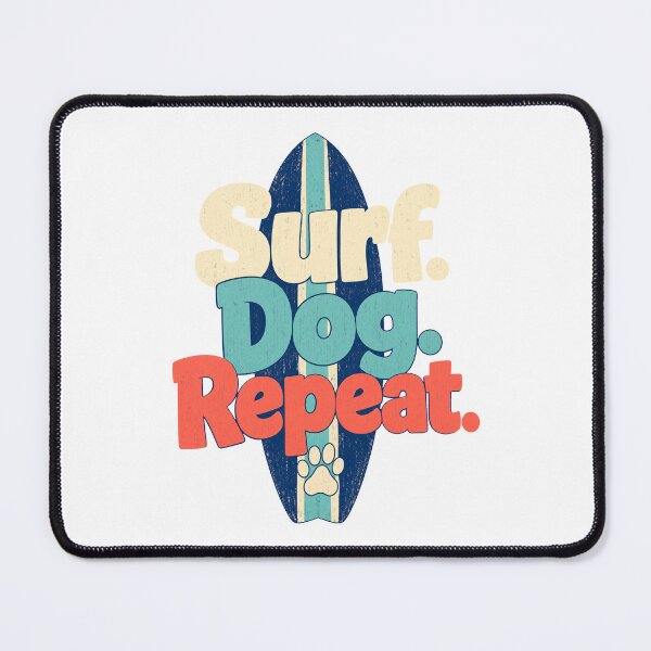 Item preview, Surf Dog Repeat beach vibes designed and sold by pirminio.