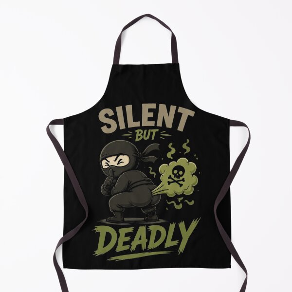 Item preview, Silent But Deadly Funny Quote designed and sold by VivaStencil.
