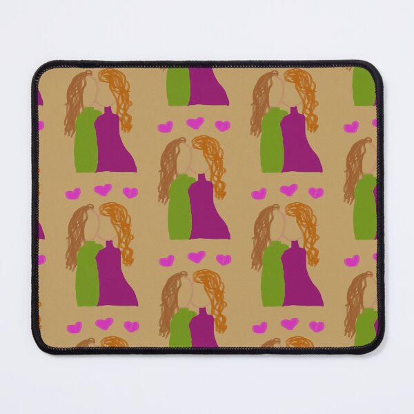Item preview, Gay Disabled Girl Lesbian Love Pride Print designed and sold by TheSnugGirl.