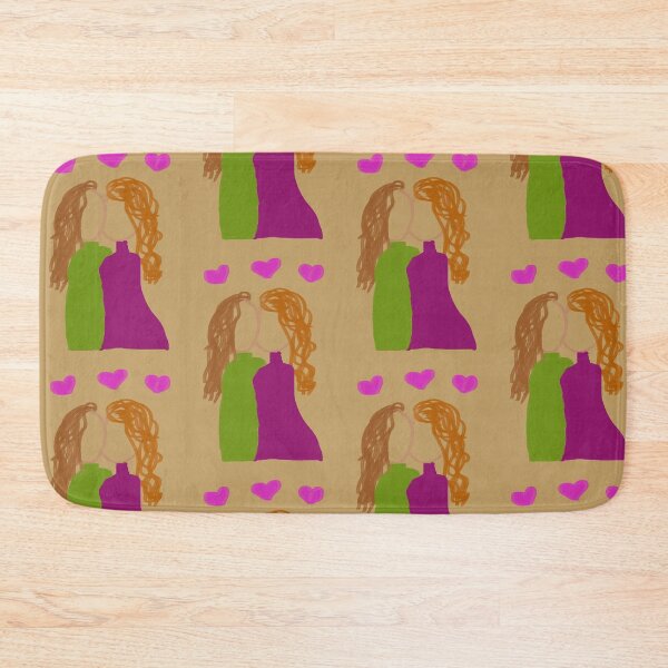 Item preview, Gay Disabled Girl Lesbian Love Pride Print designed and sold by TheSnugGirl.
