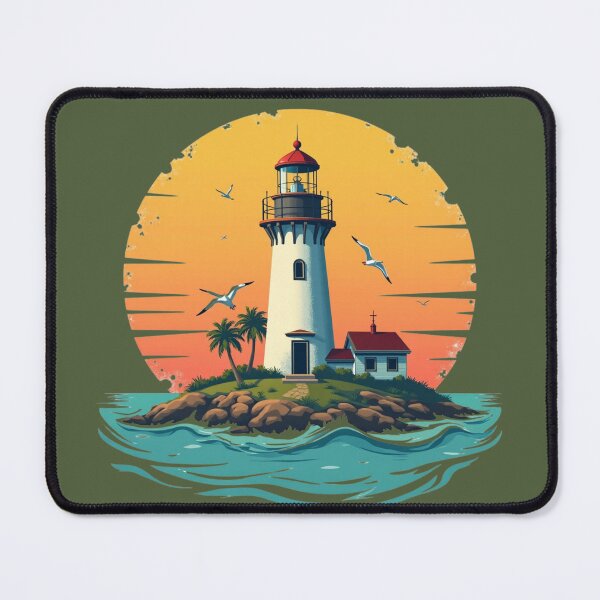 Item preview, Amazing Florida Lighthouse Sunset Paradise designed and sold by piketo.