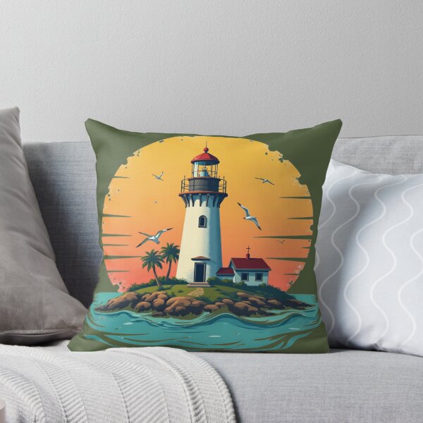 Item preview, Amazing Florida Lighthouse Sunset Paradise designed and sold by piketo.