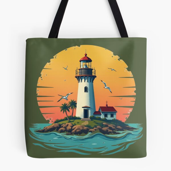 Item preview, Amazing Florida Lighthouse Sunset Paradise designed and sold by piketo.