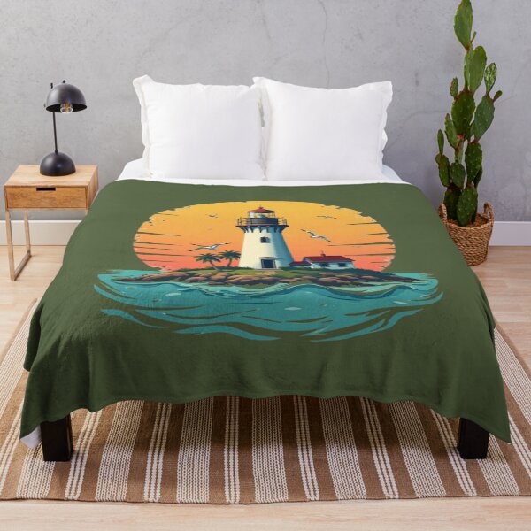 Item preview, Amazing Florida Lighthouse Sunset Paradise designed and sold by piketo.