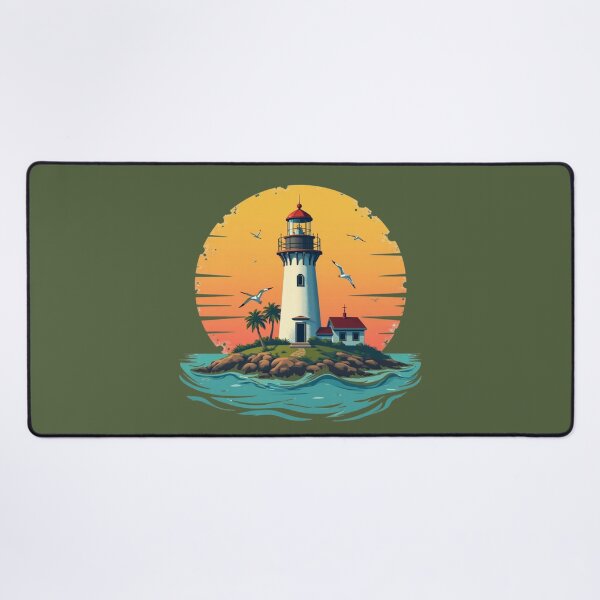 Item preview, Amazing Florida Lighthouse Sunset Paradise designed and sold by piketo.