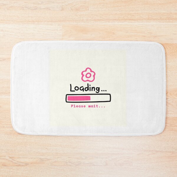 Item preview, Loading Please Wait Cute Sticker designed and sold by ravikiran2195.
