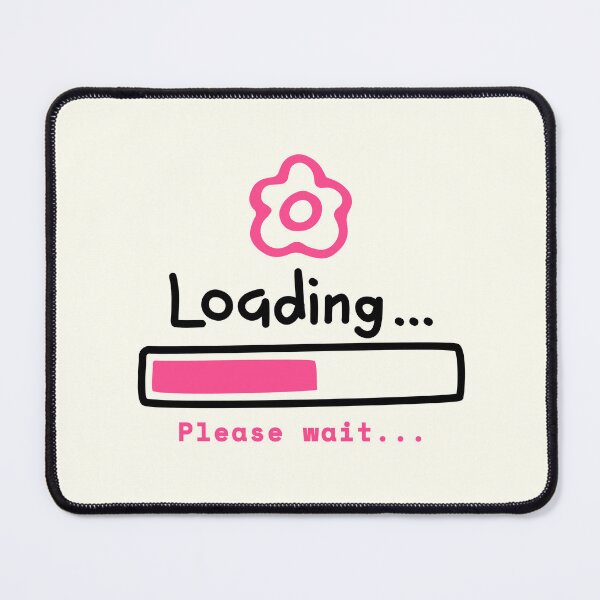 Item preview, Loading Please Wait Cute Sticker designed and sold by ravikiran2195.