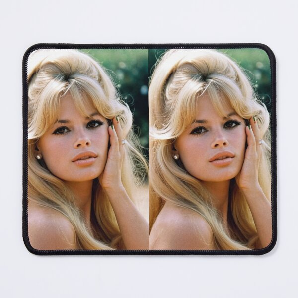 Item preview, Cinema - Great French Actress, Contemplative Portrait in British Mod Style of the 1960s designed and sold by Beat-It.