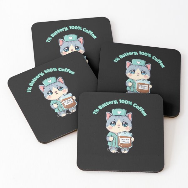Item preview, Funny Nurse Coffee Addict - Emergency Coffee IV Drip - RN Gift designed and sold by PromptCoreNexus.