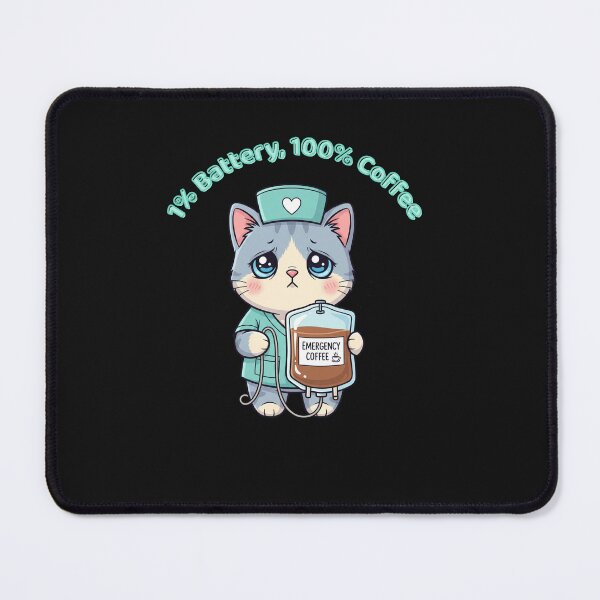 Item preview, Funny Nurse Coffee Addict - Emergency Coffee IV Drip - RN Gift designed and sold by PromptCoreNexus.