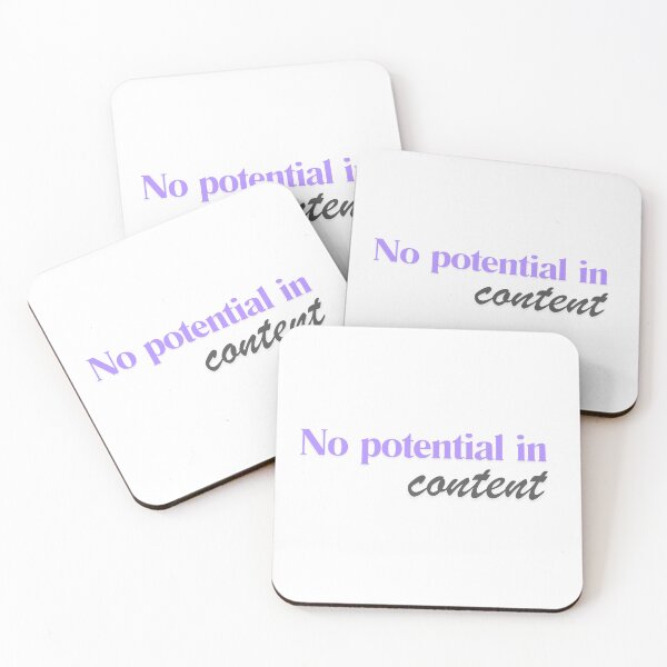 Item preview, No potential in content designed and sold by ArtistTejal.