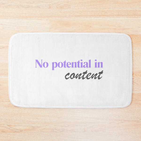 Item preview, No potential in content designed and sold by ArtistTejal.