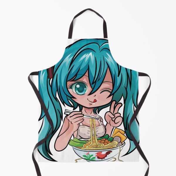 Item preview, HATSUNE MIKU with mangkok Indomie noodle designed and sold by luckywin99.