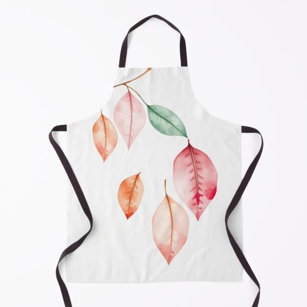 Item preview, Minimalist Watercolor Falling Autumn Leaves Art designed and sold by Vida e Arte.
