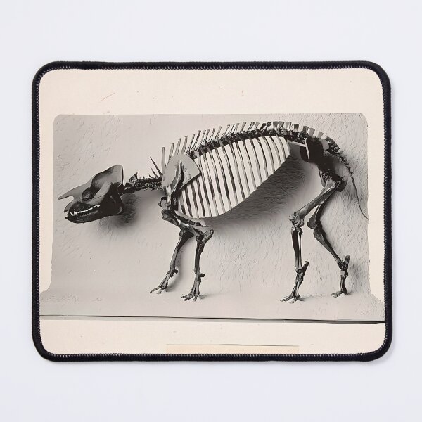 Item preview, Palaeosyops Skeleton Fossil | Skull Art designed and sold by GammaRay.