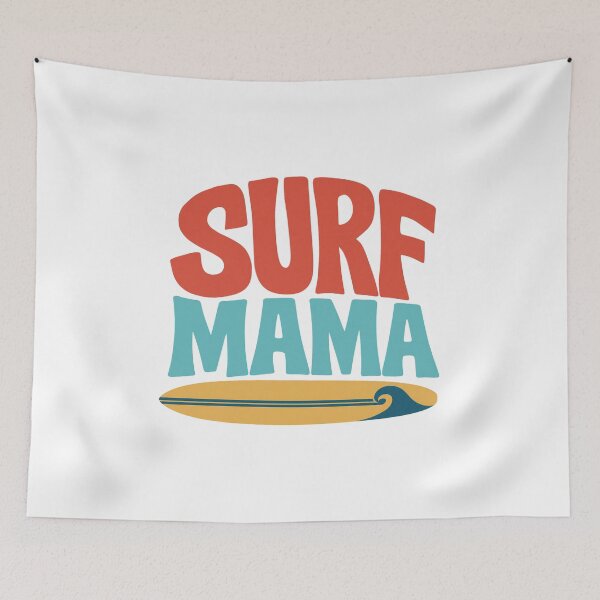 Item preview, Surf Mama Longboard Beach designed and sold by pirminio.